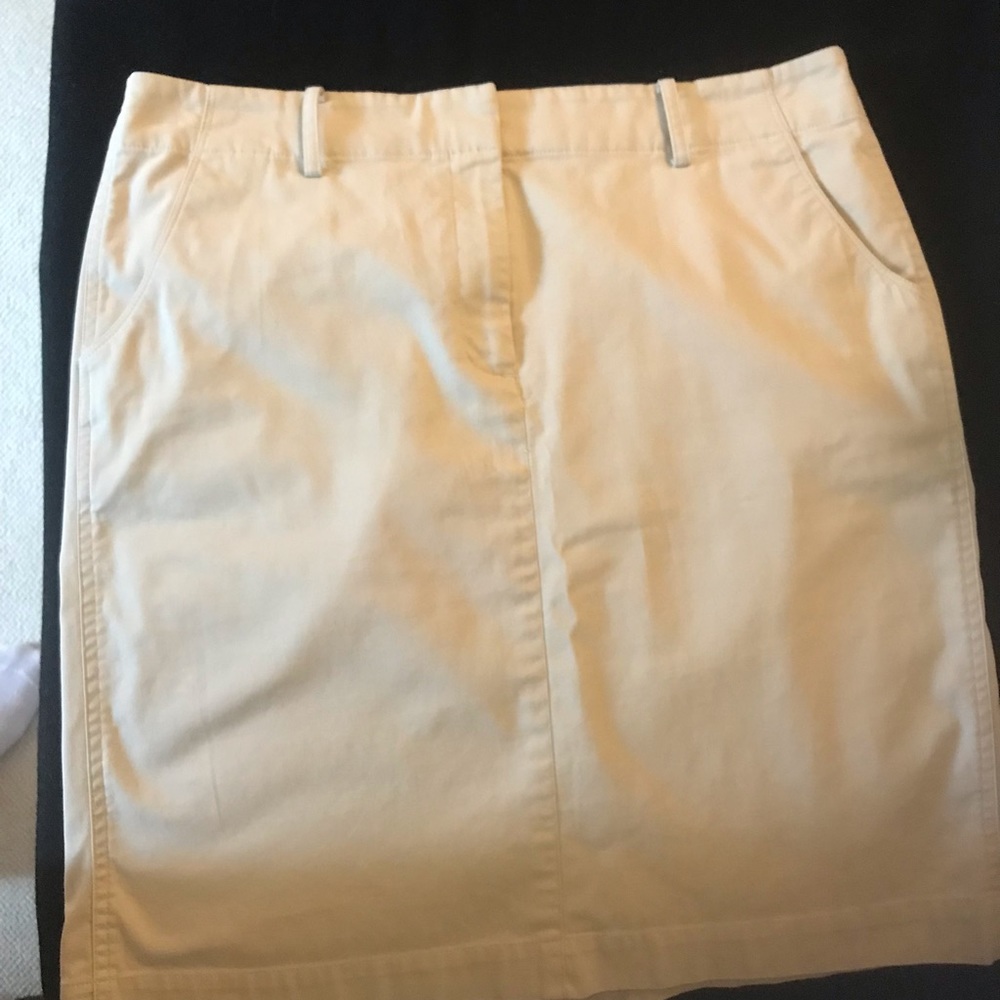 Brooks Brother’s Cotton Skirt, No stains.